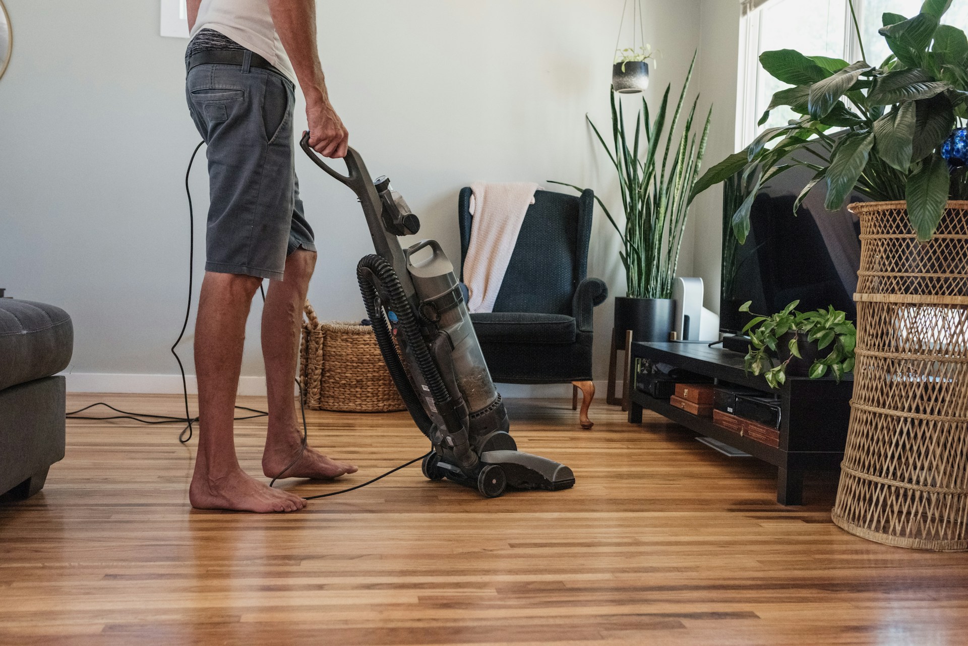 wood floor cleaning